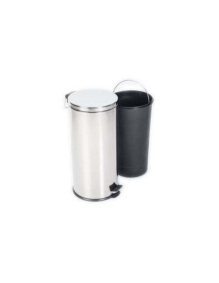 Cos de gunoi 30 L cu pedala, cos de gunoi horeca, cos gunoi inox, Elastix
