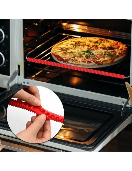 Set 2 protectii termice din silicon pentru gratarele cuptoarelor, protectie cuptoare
