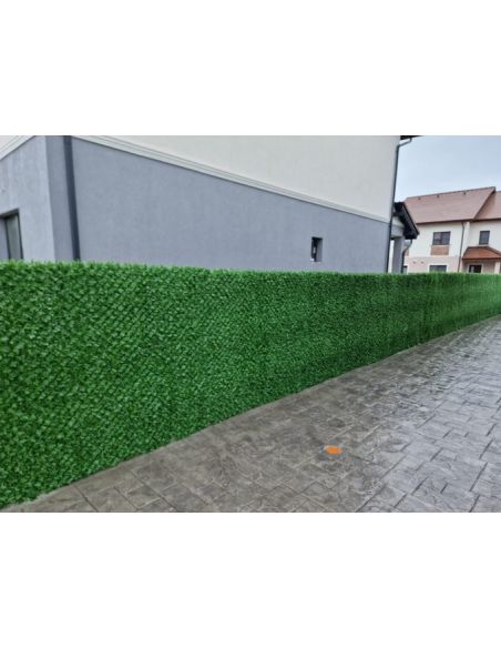 Rola gard viu artificial dens, 1.5 grosime, paravan gard verde, Elastix