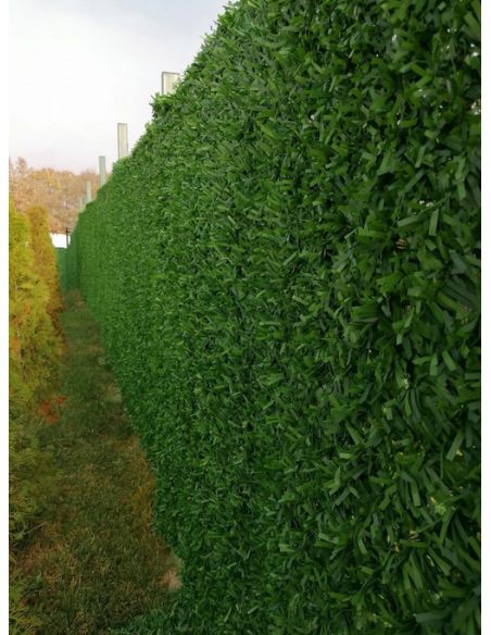Rola gard viu artificial dens, 1.5 grosime, paravan gard verde, Elastix