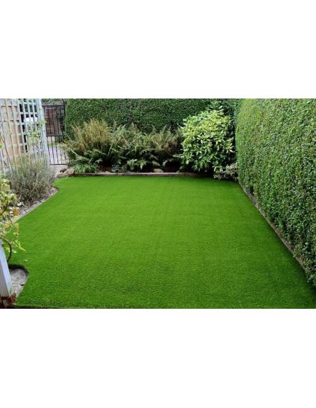 Gazon artificial 10m x 0.5m x 1.5cm grosime, gazon verde mocheta, Elastix