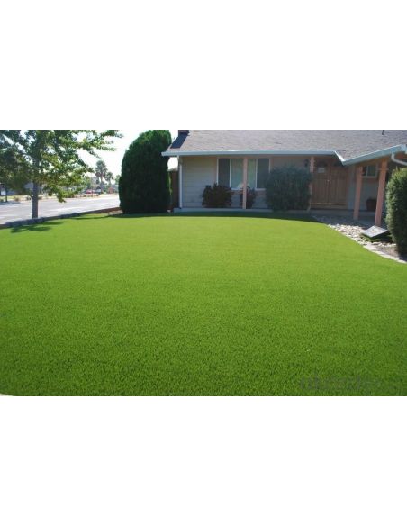 Gazon artificial 10m x 0.5m x 1.5cm grosime, gazon verde mocheta, Elastix