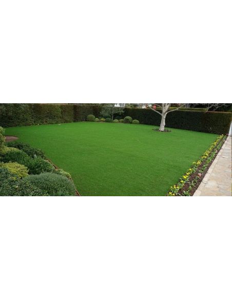 Gazon artificial 10m x 0.5m x 1.5cm grosime, gazon verde mocheta, Elastix