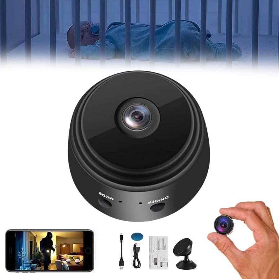Mini camera video Wireless, mini camera cu...