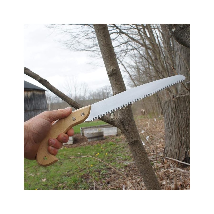 Fierastrau cu maner de lemn, Elastix