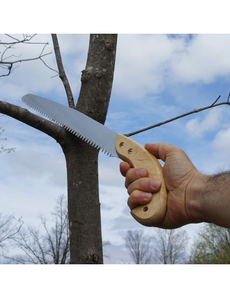 Fierastrau cu maner de lemn, Elastix