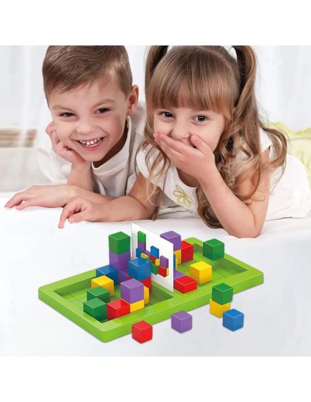 Joc educativ dezvoltare viziune 3d, joc interactiv in 2, Elastix