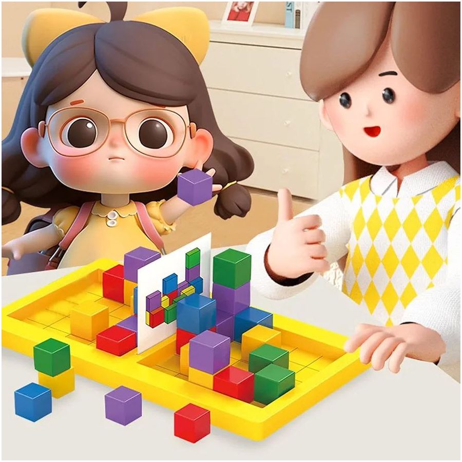 Joc educativ dezvoltare viziune 3d, joc...