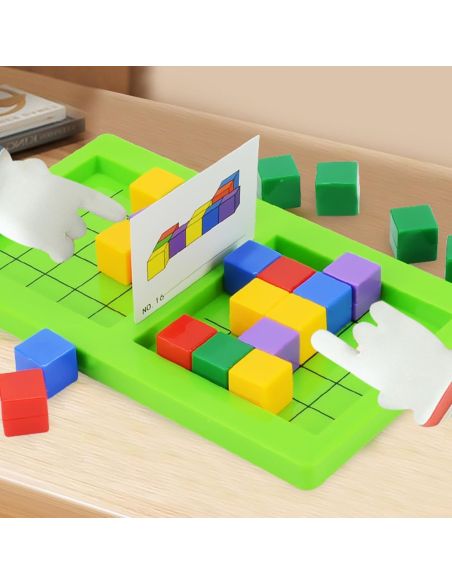 Joc educativ dezvoltare viziune 3d, joc interactiv in 2, Elastix