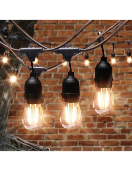 Ghirlanda solara interior/ exterior , ghirlanda cu 10 becuri, Elastix