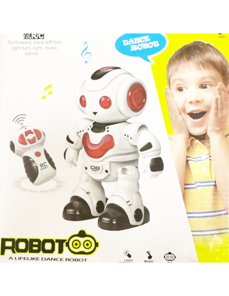 Robot dansator cu telecomanda, robotel pentru copii, Elastix