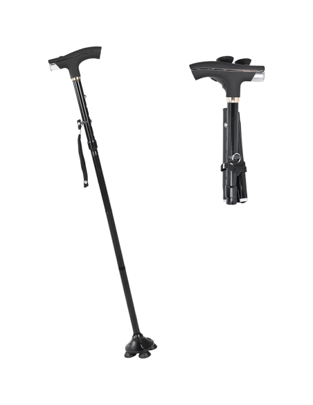 Baston pliabil, baston sustinere cu lumina LED, Elastix