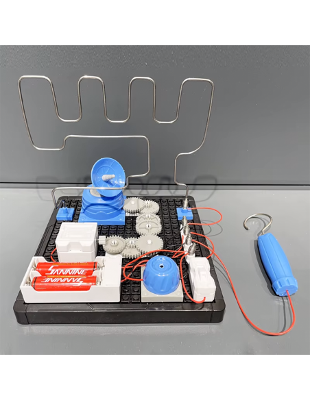 Joc stiintific, circuit electric, labirint electric, Elastix