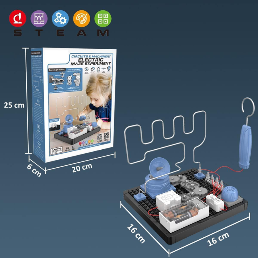 Joc stiintific, circuit electric, labirint...