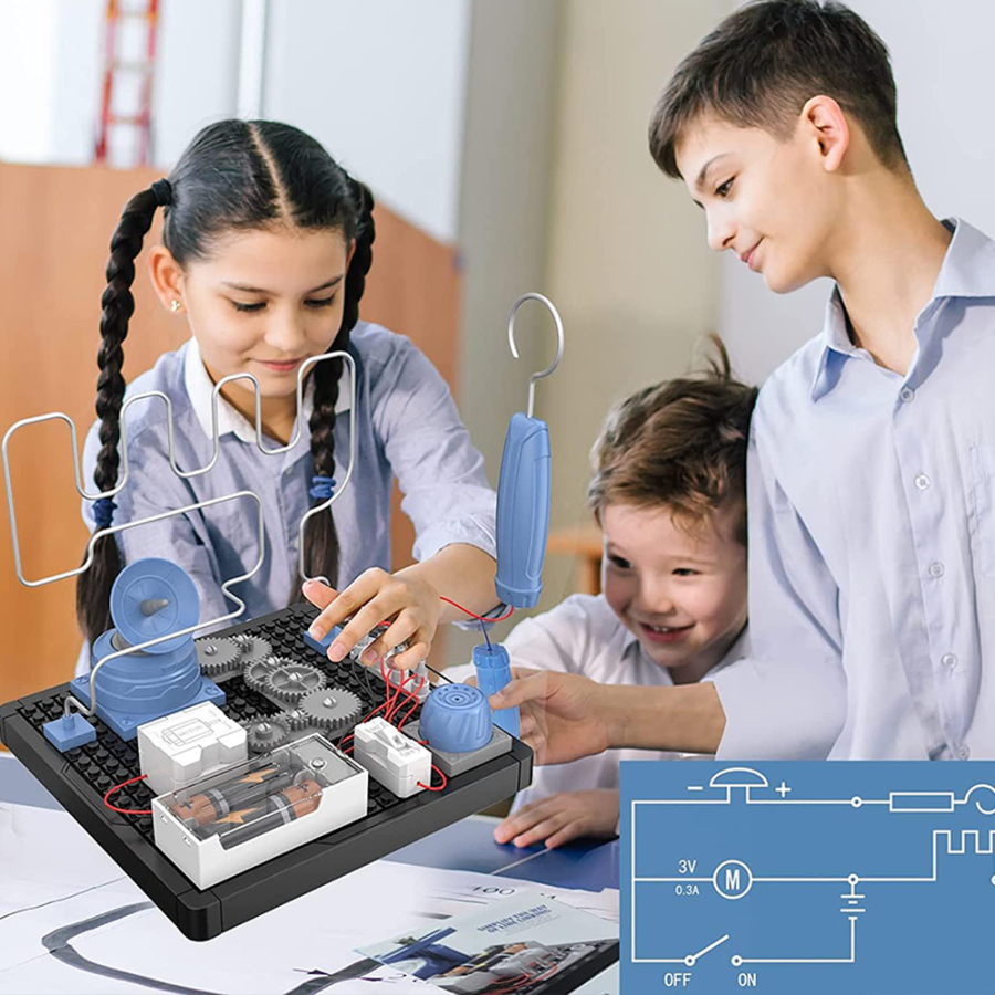 Joc stiintific, circuit electric, labirint...