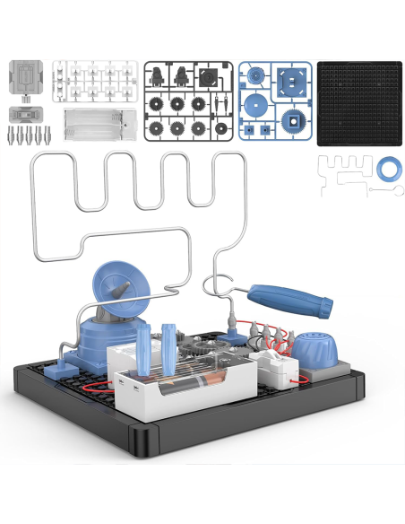 Joc stiintific, circuit electric, labirint electric, Elastix