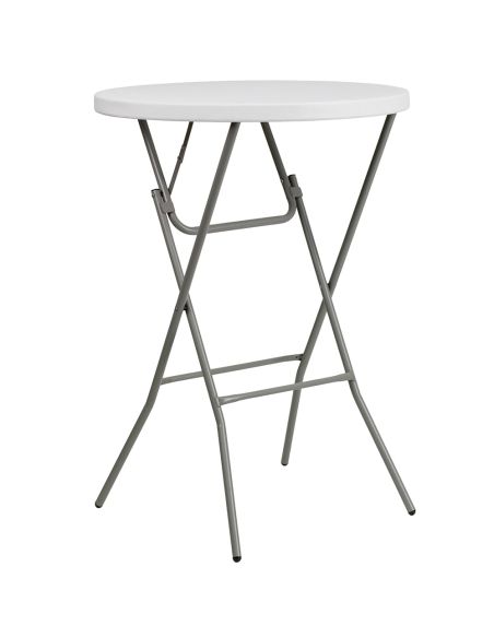 Masa cocktail 60 cm x 110 cm, masa evenimente, masa bar, masa pliabila, Elastix