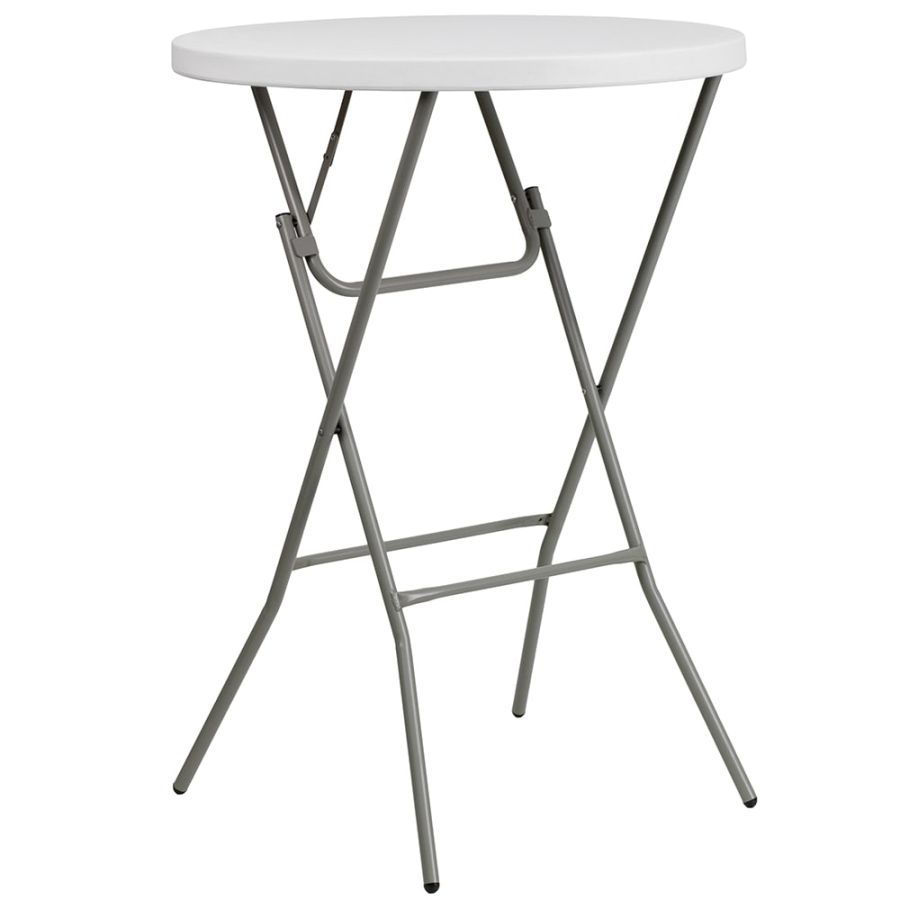 Masa cocktail 80 cm x 110 cm, masa evenimente, masa bar, masa pliabila, Elastix
