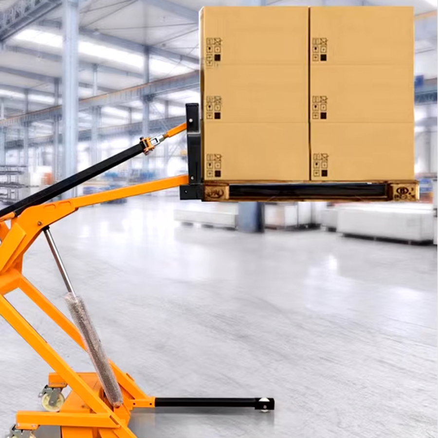 Liza electrica descărcare camion inălțime max 170 cm, ridicare 500 kg, Elastix