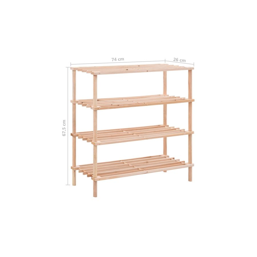 Pantofar cu 4 niveluri, raft pantofi,...