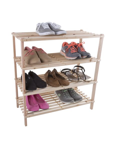 Pantofar cu 4 niveluri, raft pantofi, organizator incaltaminte, Elastix