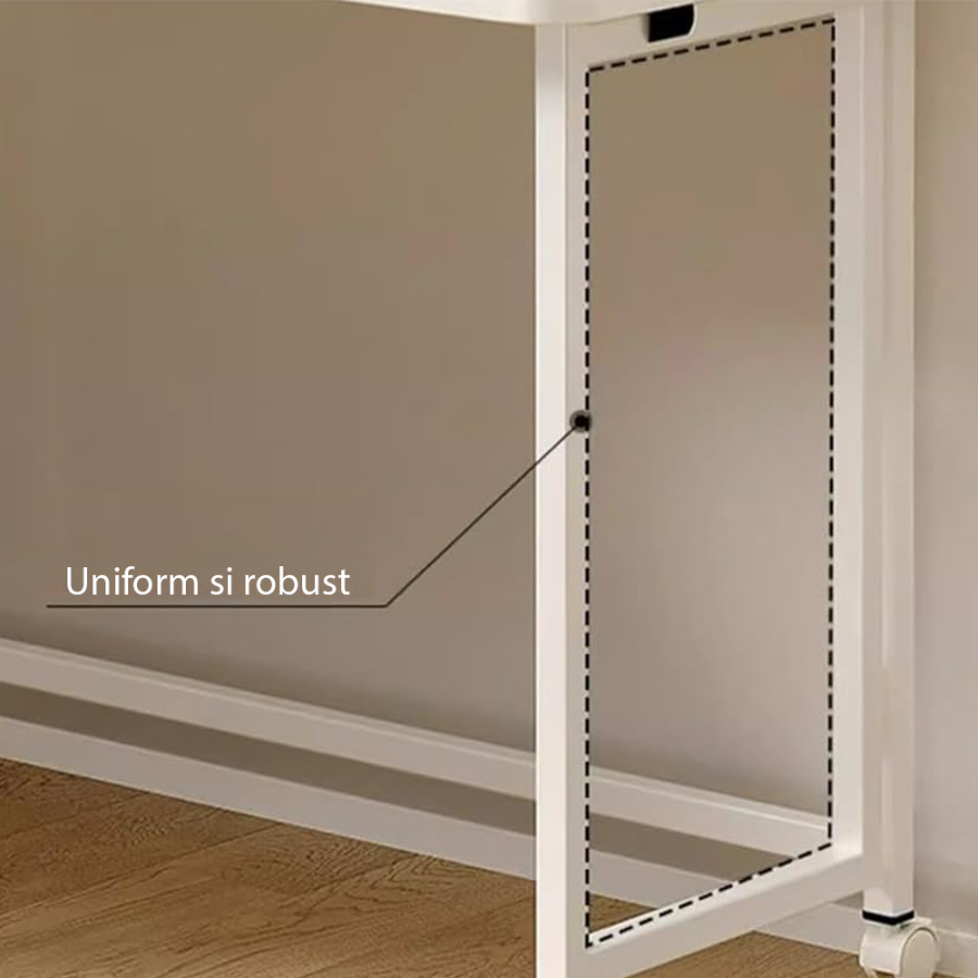 Birou pliabil MDF cu roti 120 x 60, calitate...