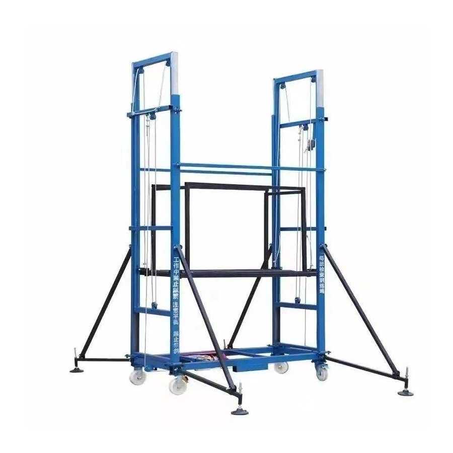Schela cu motor 6m ridicare 500kg, schela metalica cu motor, schela electrica, schela cu lift, lift exterior Elastix