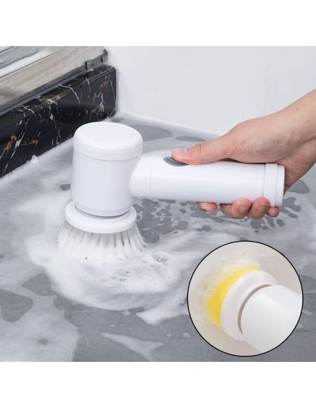 Perie electrica rotativa, perie pentru curatare, Elastix