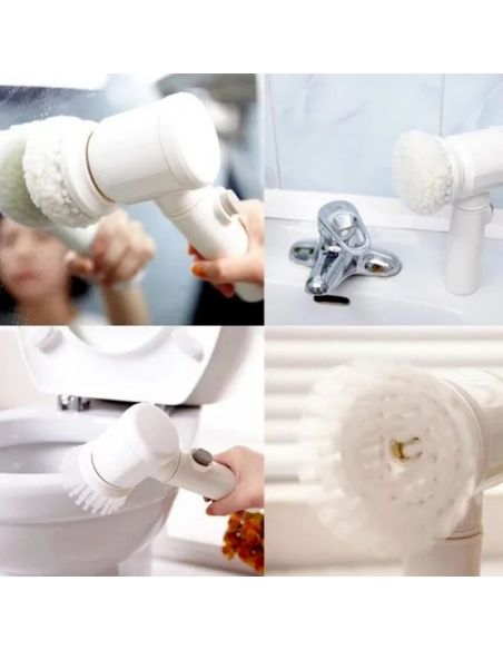 Perie electrica rotativa, perie pentru curatare, Elastix