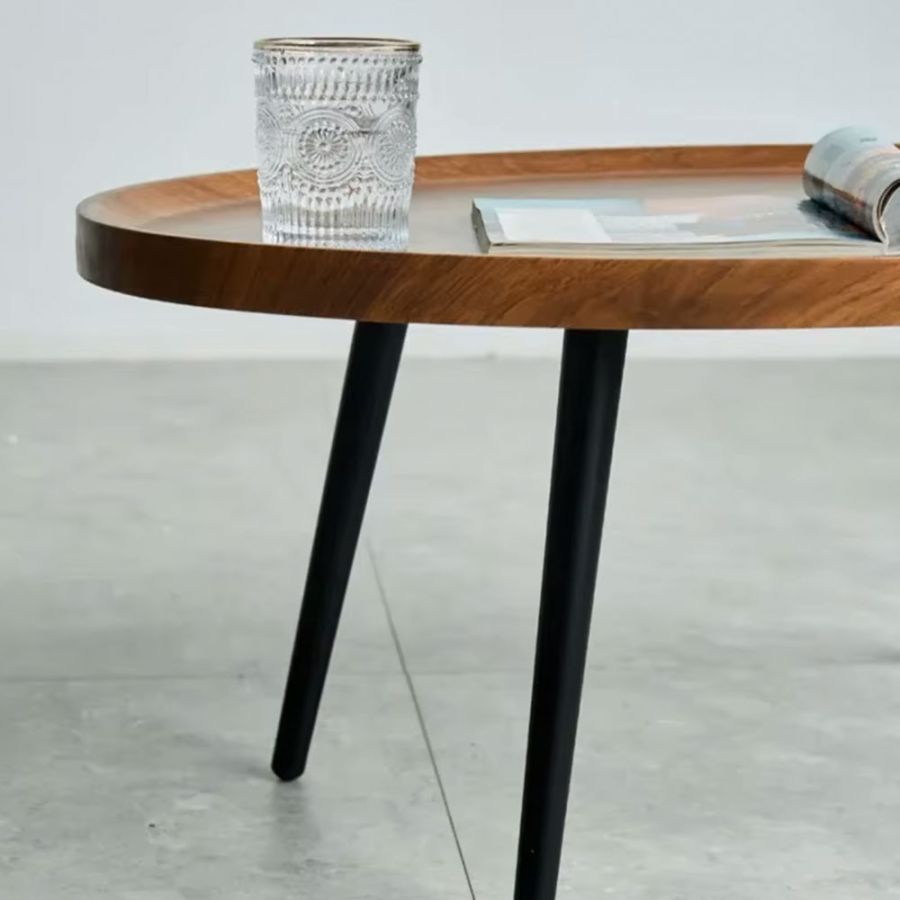 Masuta din lemn pentru cafea, masa maro living,...