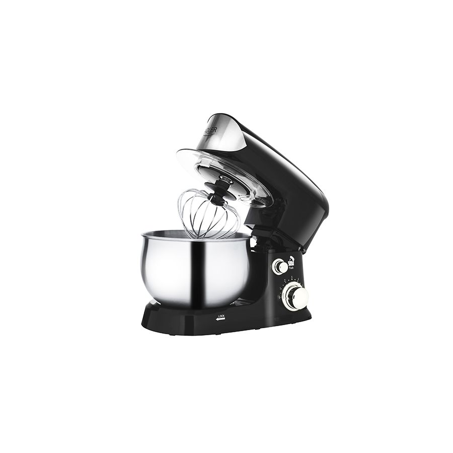 Mixer planetar 6 viteze, 1200W, cu bol 3.5L anti-stropire, Elastix