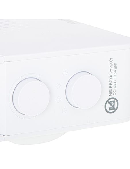 Aeroterma cu ceramica cald/rece cu termostat 2 viteze 2000w / 1000w, Elastix