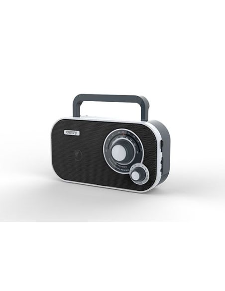 Radio negru cu afisaj digital si boxa aux, Elastix