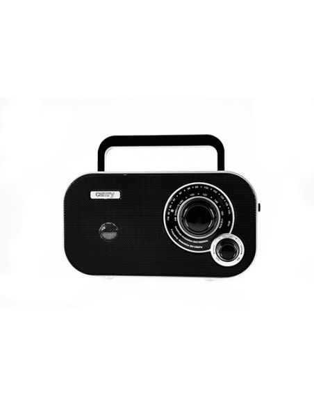 Radio negru cu afisaj digital si boxa aux, Elastix