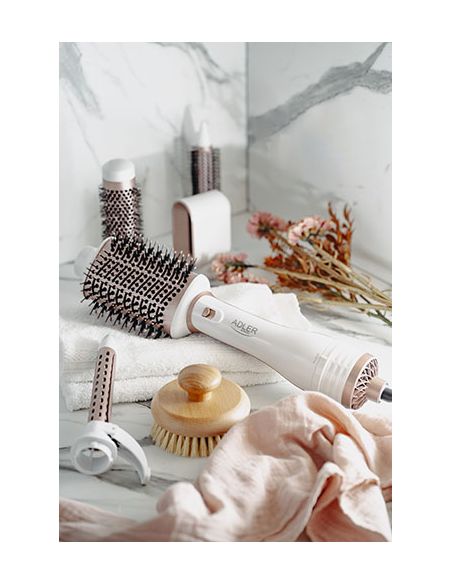 Perie multistyler 5 in 1, perie coafarea parului, Elastix