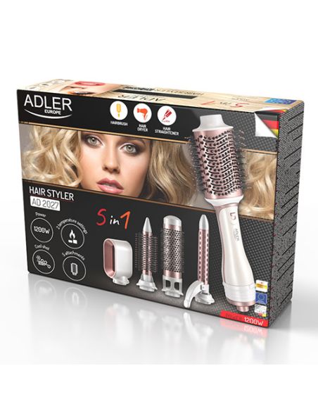 Perie multistyler 5 in 1, perie coafarea parului, Elastix