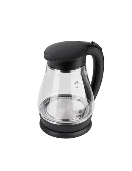 Fierbator apa cu led, 2200W, 1.7L negru, Elastix