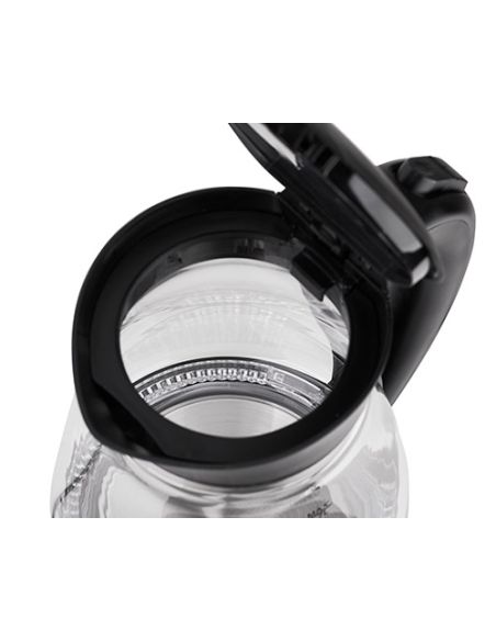 Fierbator apa cu led, 2200W, 1.7L negru, Elastix