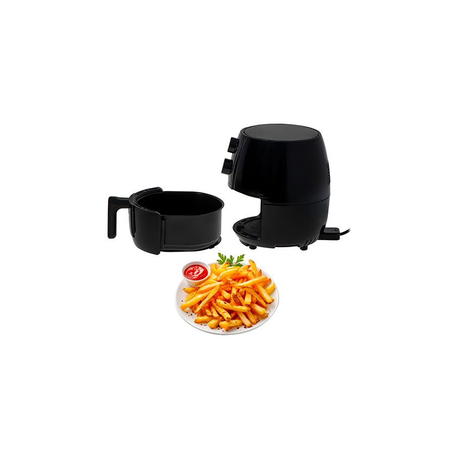 Airfryer 1600 W, cuptor 2.6L, friteuza cu aer...