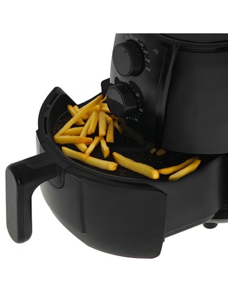 Airfryer 1600 W, cuptor 2.6L, friteuza cu aer cald, Elastix