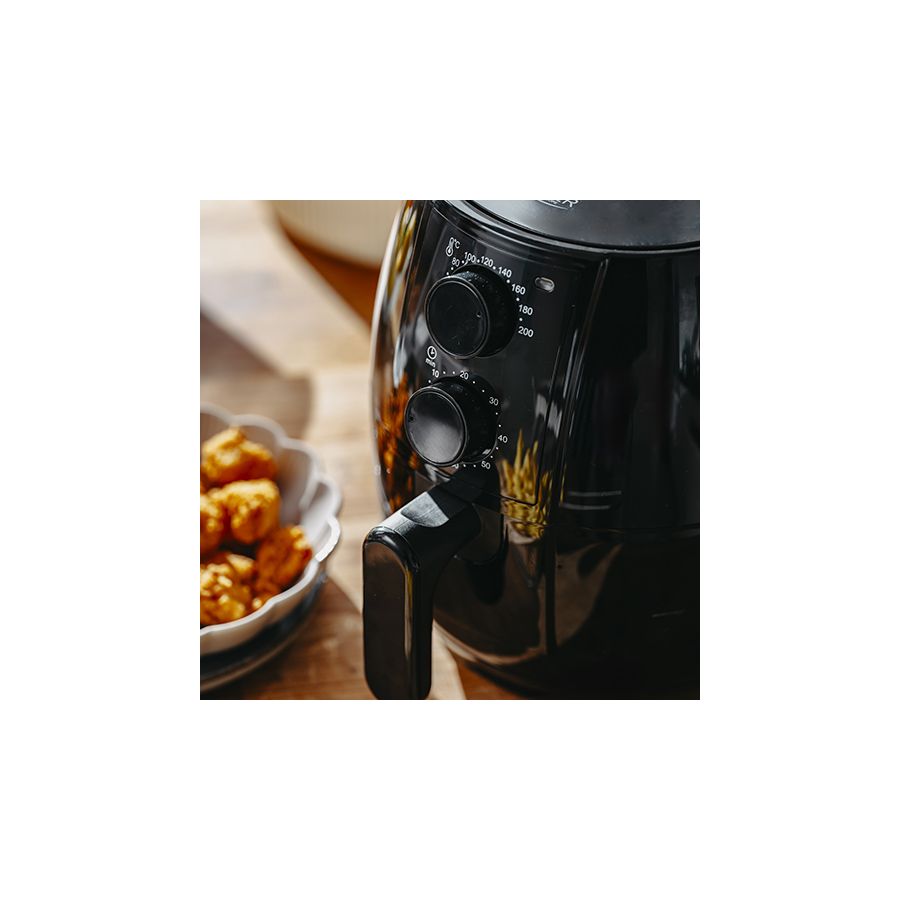 Airfryer 1600 W, cuptor 2.6L, friteuza cu aer...