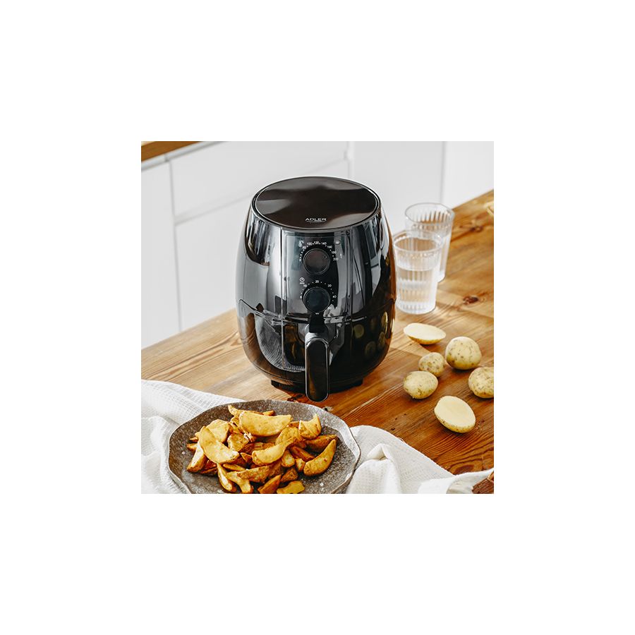 Airfryer 1600 W, cuptor 2.6L, friteuza cu aer...