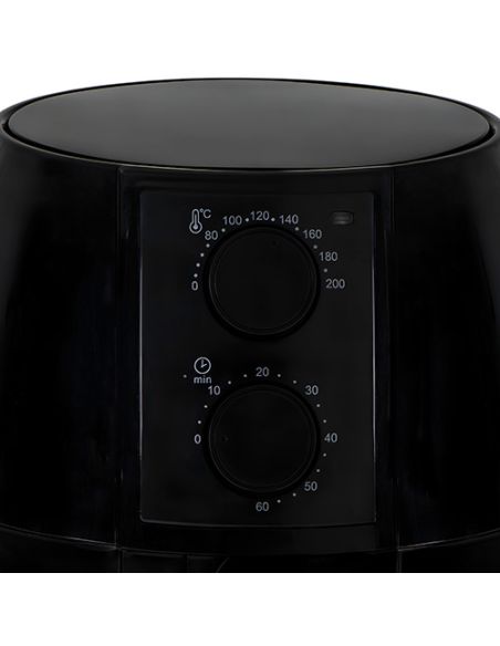 Airfryer 1600 W, cuptor 2.6L, friteuza cu aer cald, Elastix