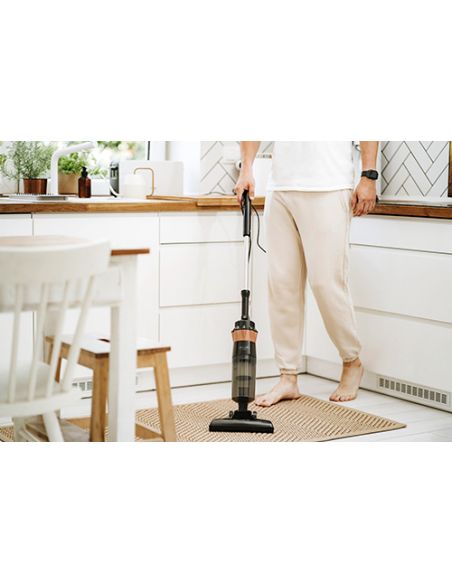 Aspirator de mana fara sac 2in1 800W, filtru EPA F9, Elastix