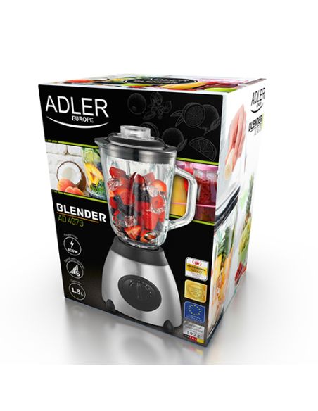 Blender 800W, 1.5L 5 trepte de viteza, mixer, Elastix
