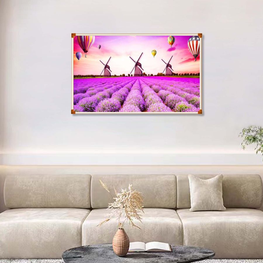 Radiator caldura tablou, panou radiant consum...