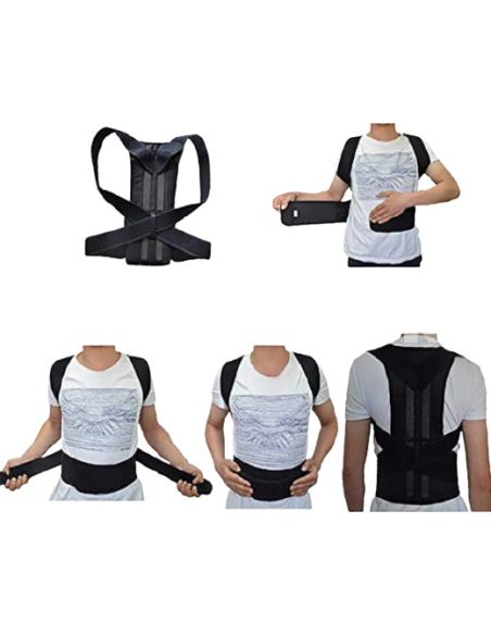 Corset corector postura, suport lombar, Elastix