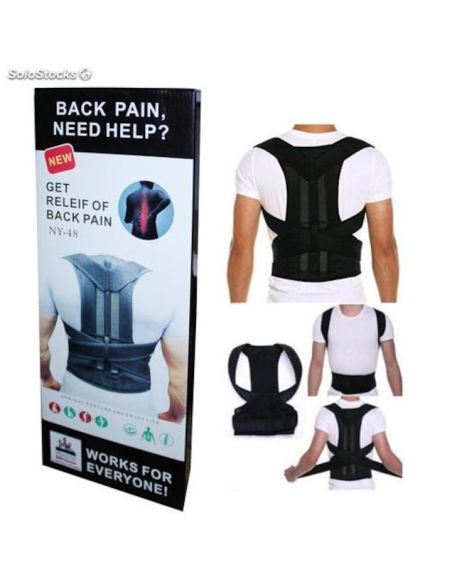 Corset corector postura, suport lombar, Elastix