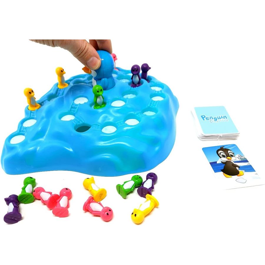 Joc educativ, joc de masa penguin competition,...