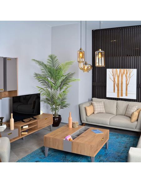 Planta Scattered Tail Sunflower artificiala, planta decor 150 cm, Elastix